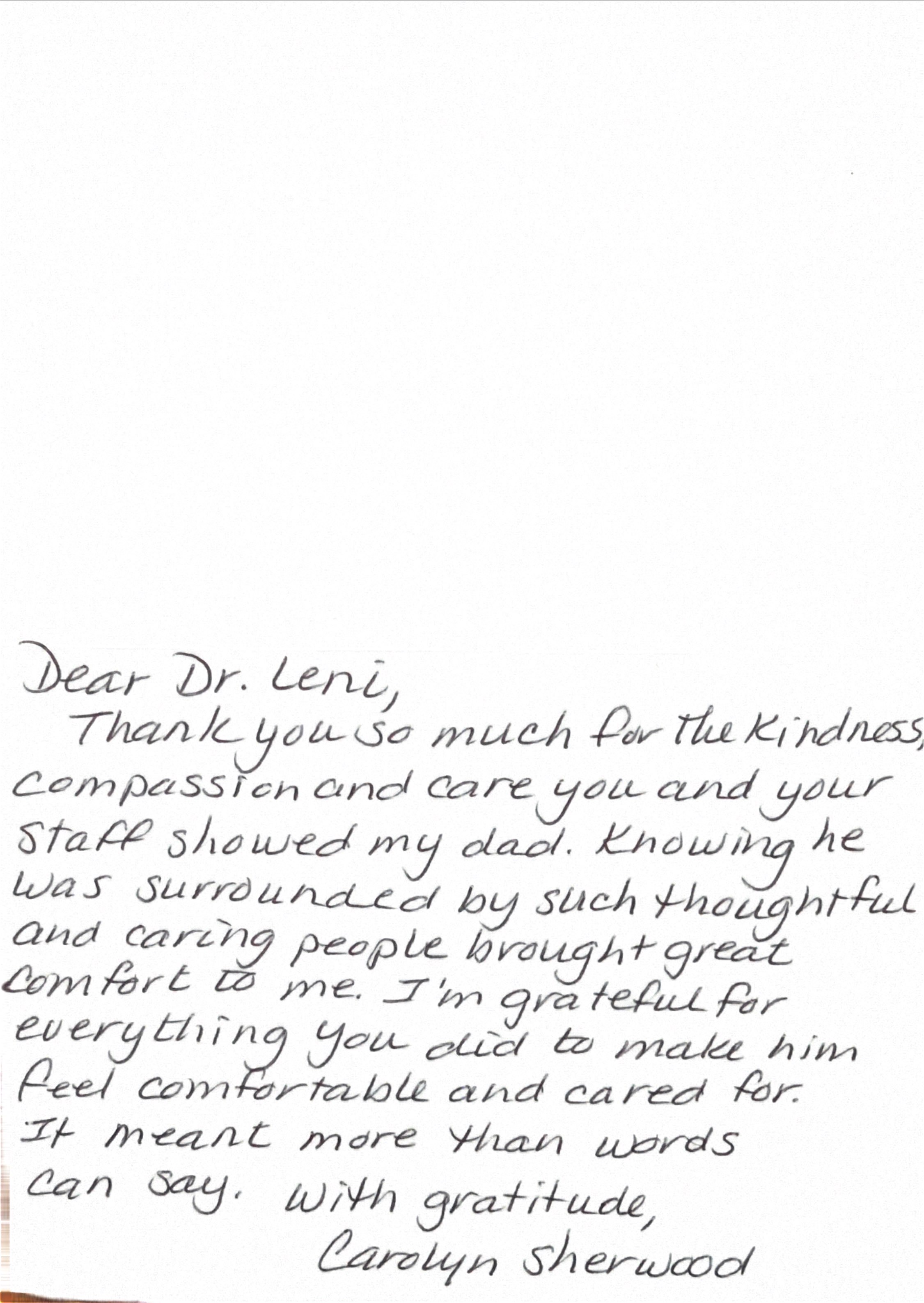 Family letter 14